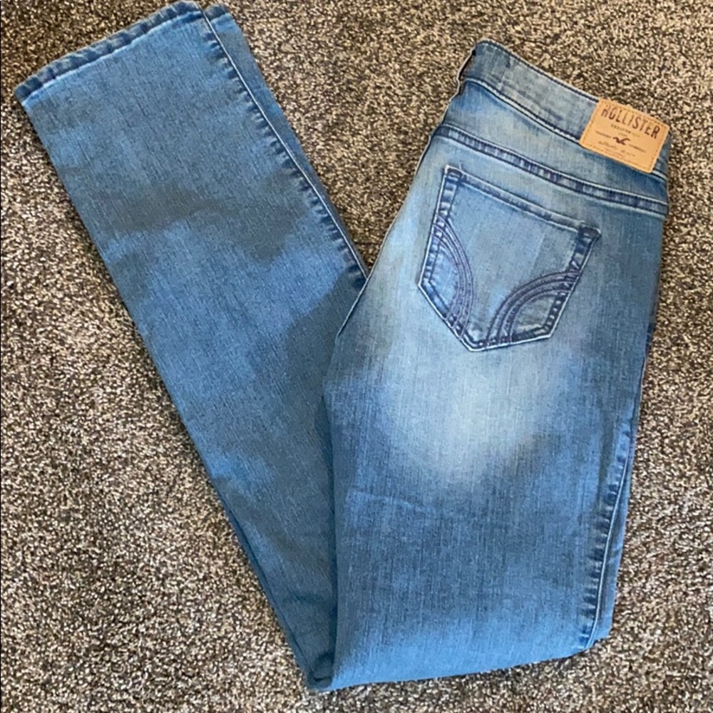 Lightly distressed Hollister jeans